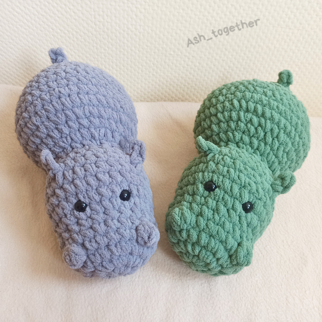 Amigurumi Hippo