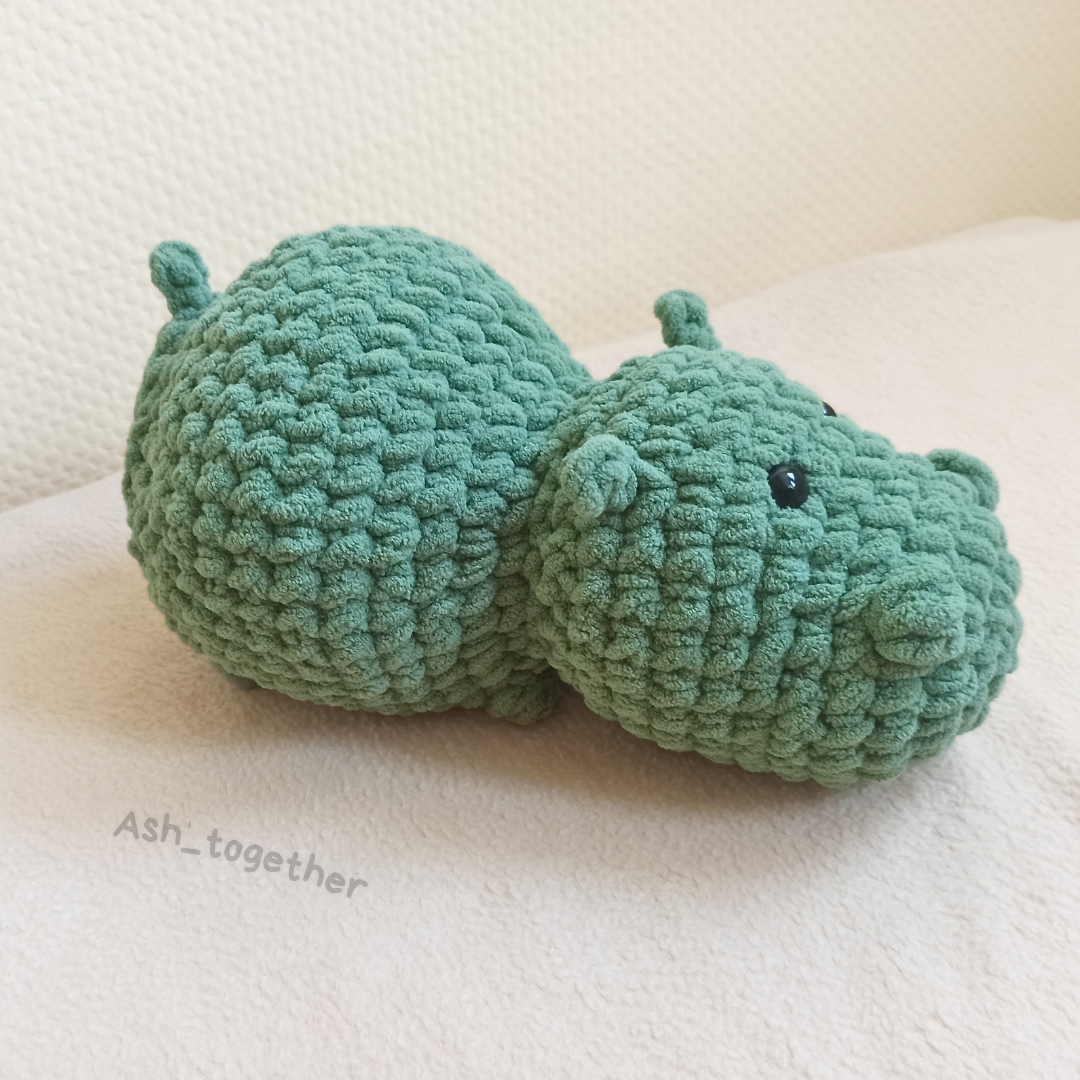 Amigurumi Hippo