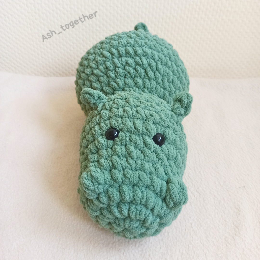 Amigurumi Hippo
