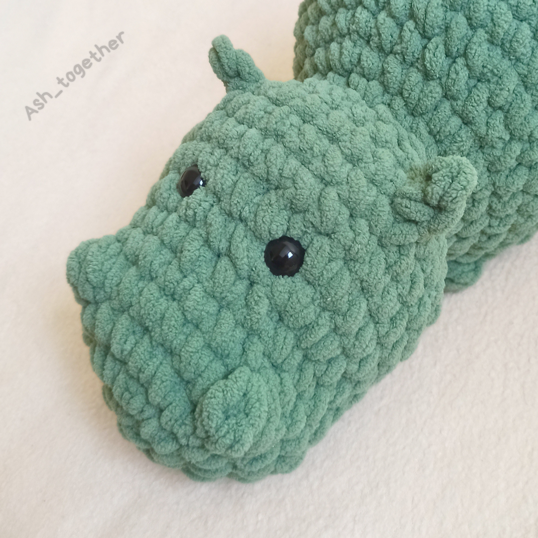 Amigurumi Hippo
