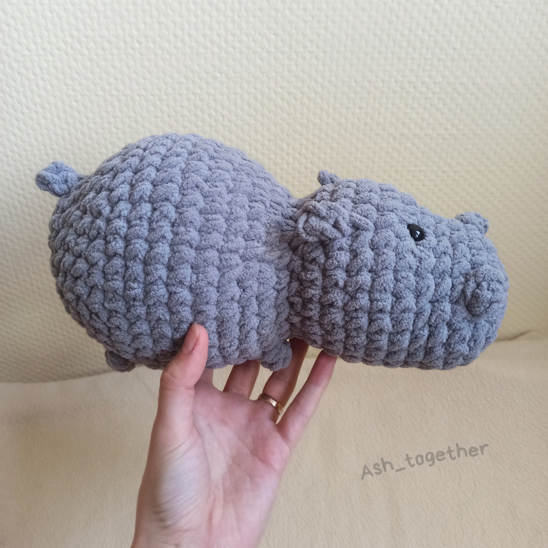 Amigurumi Hippo