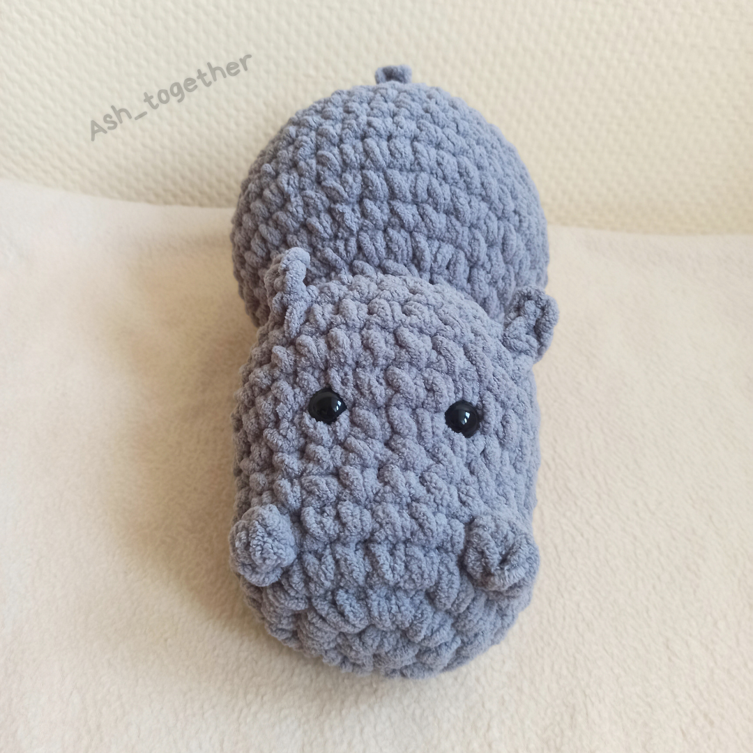 Amigurumi Hippo
