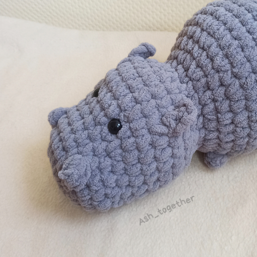Amigurumi Hippo