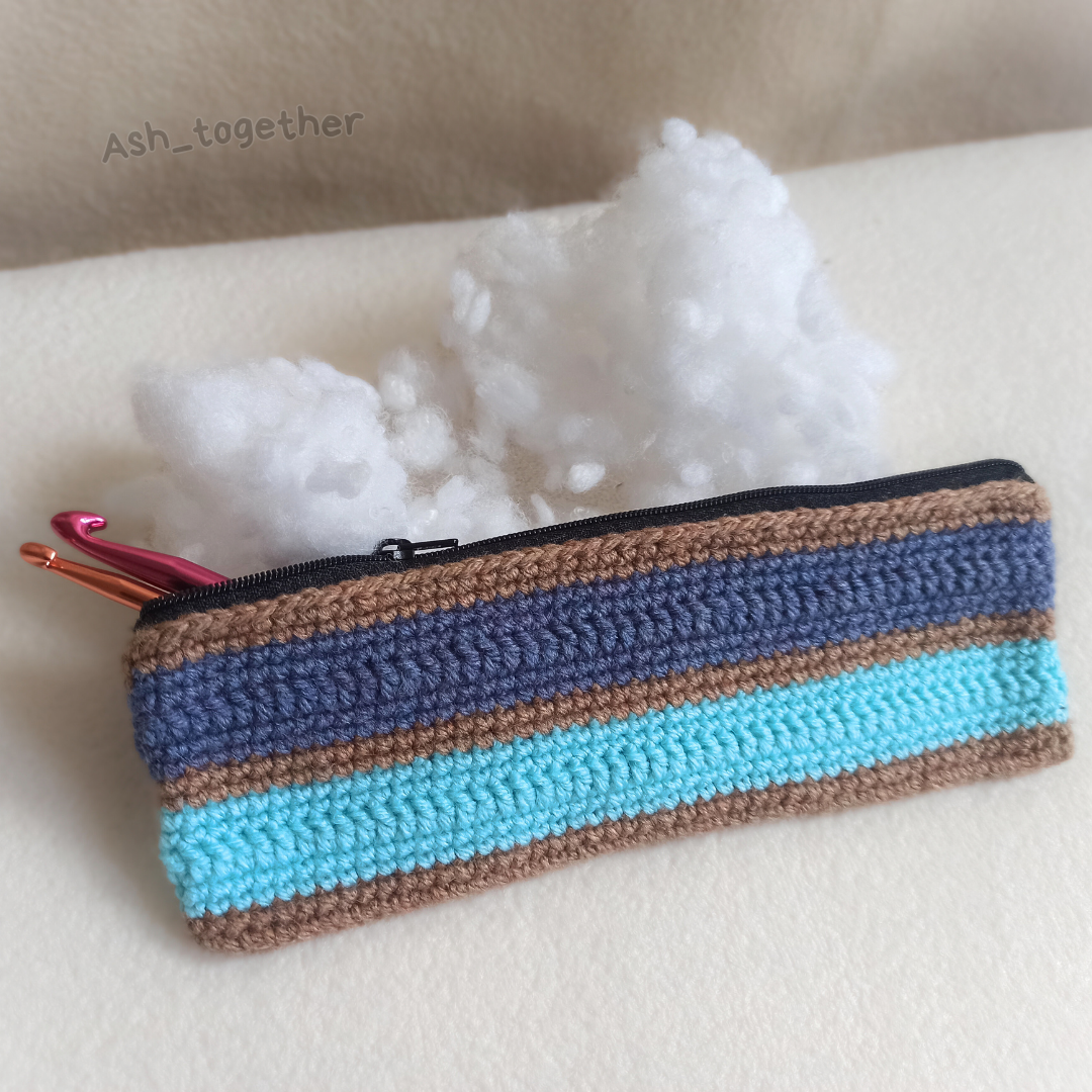 Crocheted Pencil case