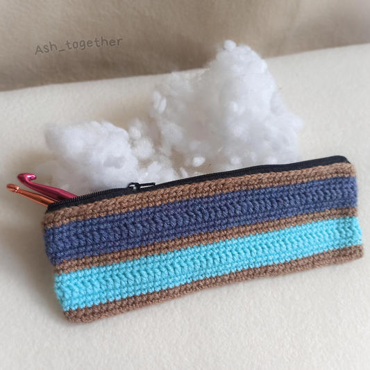 Crocheted Pencil case