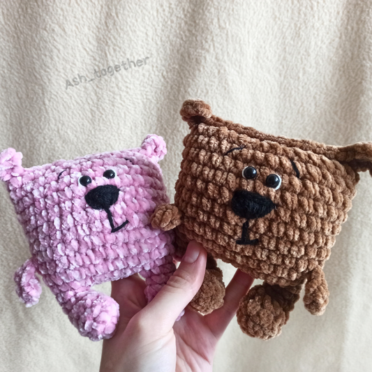 Amigurumi bears (different colors)